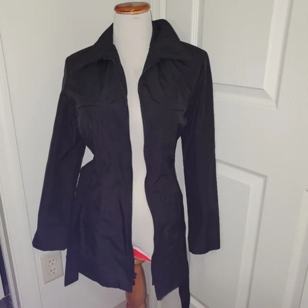 Elegant Black Trench Coat for Women